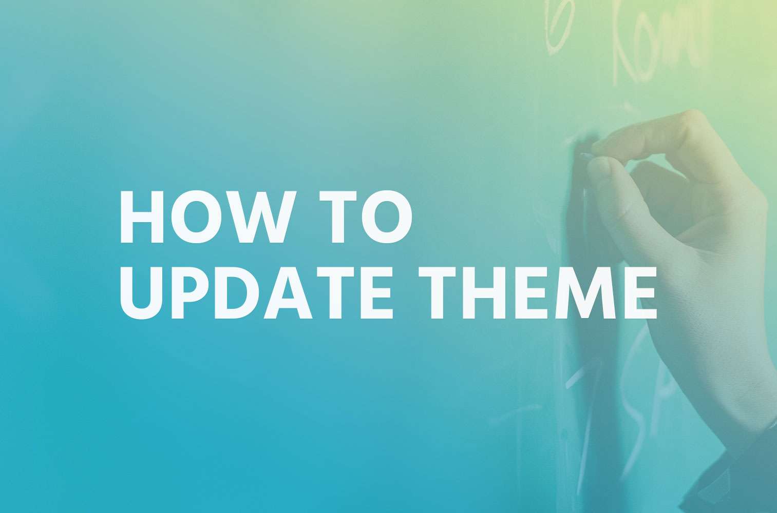 How to update theme